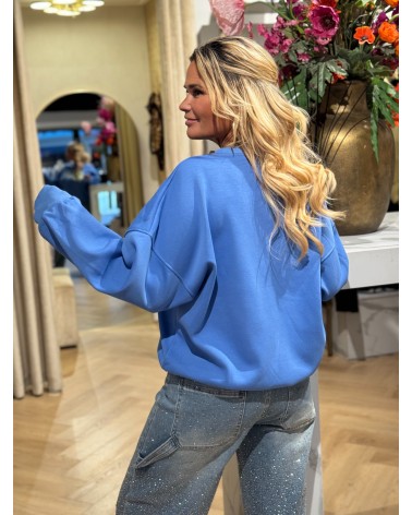 Sweater Paris Blauw