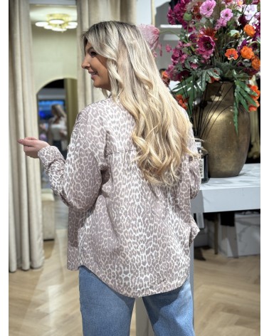 Leopard Blouse Pastel