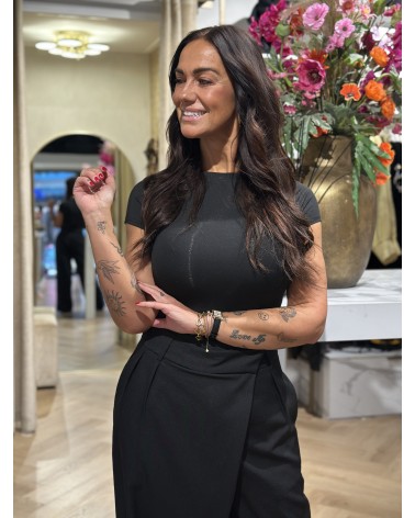 Body Mikki Zwart Lange Mouwen