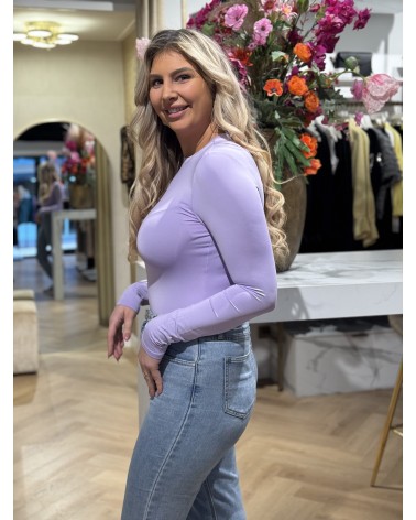 Body Mikki Lila Lange Mouwen