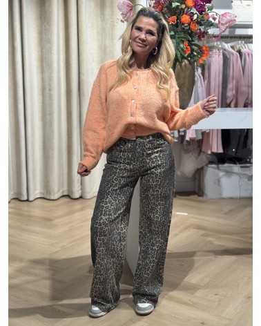 Broek Laulia Leopard  T6265-32