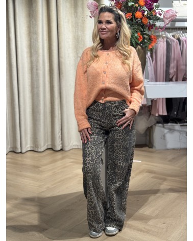 Broek Laulia Leopard  T6265-32