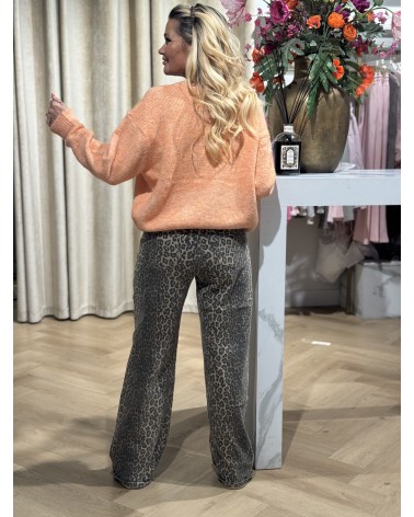 Broek Laulia Leopard  T6265-32