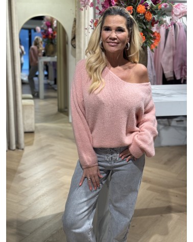 Trui Vic Oud Roze