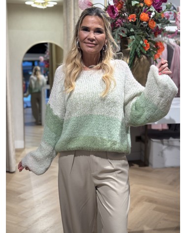 Trui Kimmy Roze Grijs