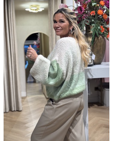 Trui Kimmy Roze Grijs