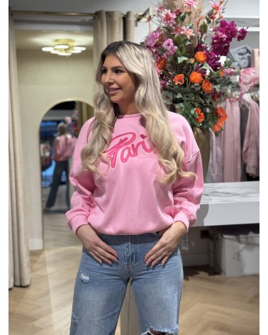 Sweater Paris Roze
