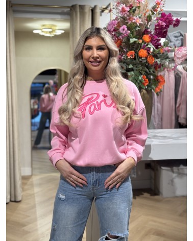 Sweater Paris Roze