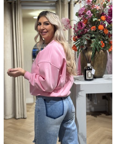 Sweater Paris Roze