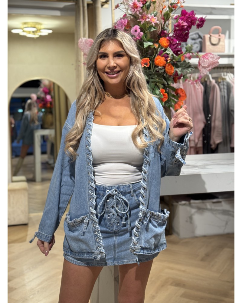 Jacket Lace Denim