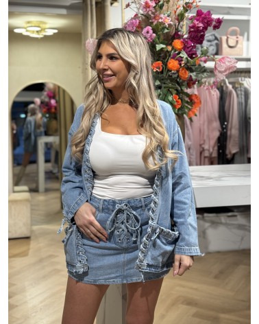 Jacket Lace Denim