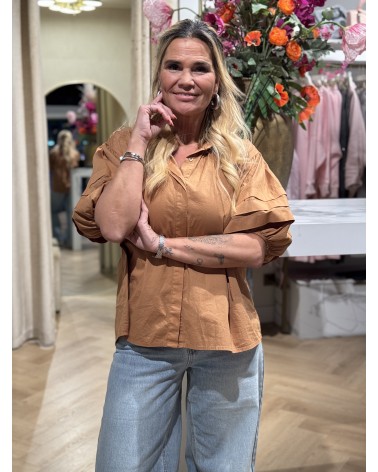 Blouse Cammy Terracotta