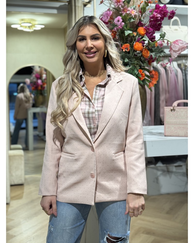 Blazer Sparkle Rose