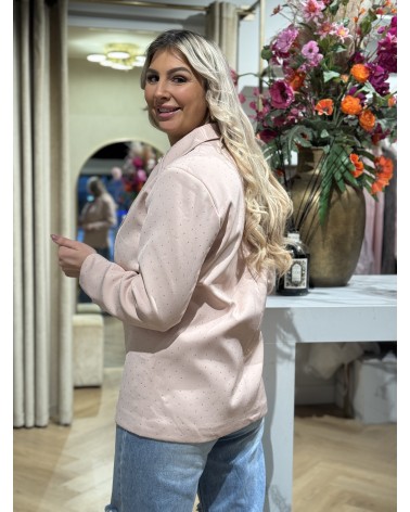 Blazer Sparkle Rose