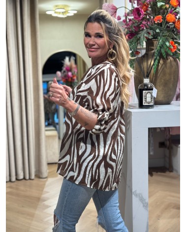 Blouse Zebra Bruin