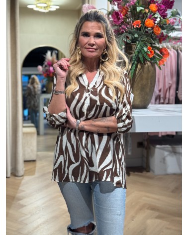 Blouse Zebra Bruin
