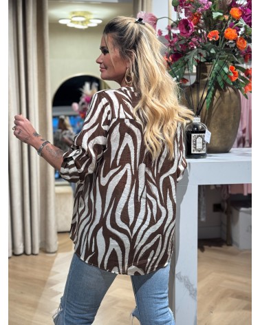 Blouse Zebra Bruin