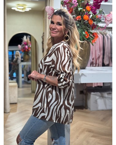 Blouse Zebra Bruin
