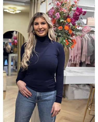 Col Senna Navy Blauw