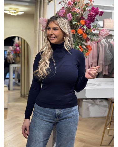 Col Senna Navy Blauw