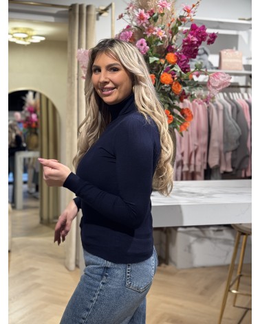 Col Senna Navy Blauw