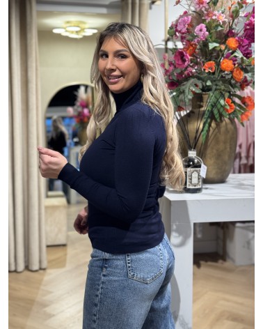 Col Senna Navy Blauw