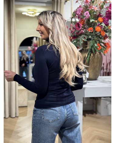 Col Senna Navy Blauw
