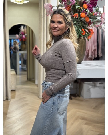 Col Senna taupe/zandkleur