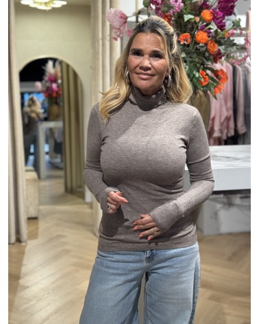 Col Senna taupe/zandkleur