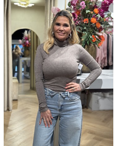 Col Senna taupe/zandkleur