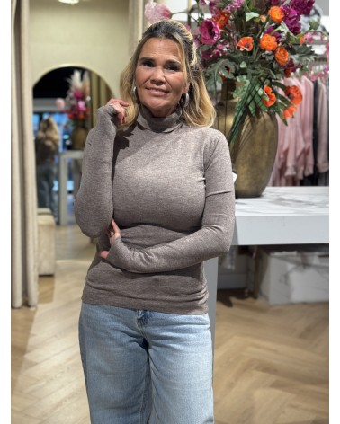 Col Senna taupe/zandkleur