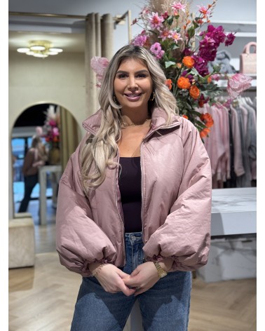 Bomber Oud Roze