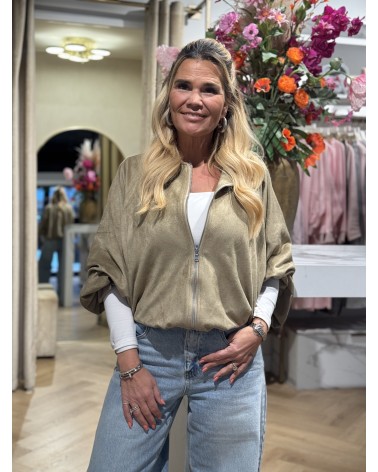 Suède Look Bomber Amy Klei