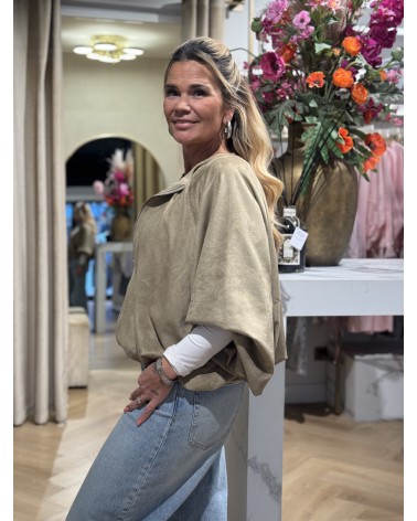 Suède Look Bomber Amy Klei