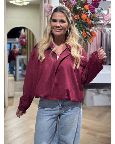 Suède Look Jack Naomi Burgundy