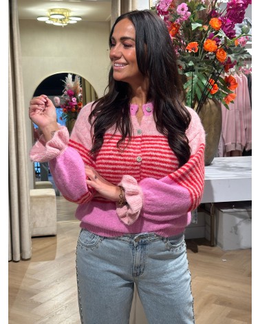 Vest Franky Roze Rood