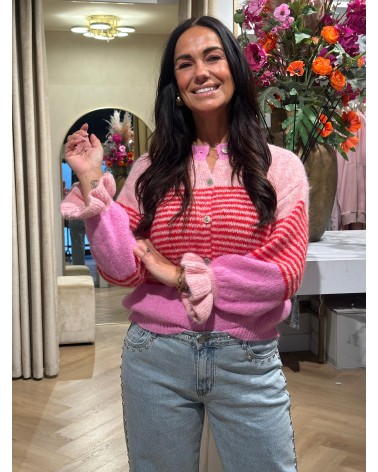 Vest Franky Roze Rood