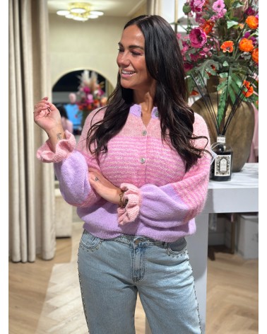 Vest Franky Roze Lila