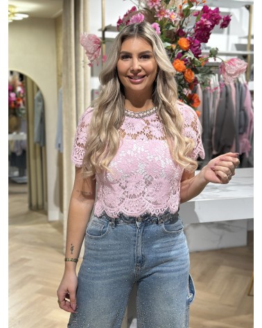 Top Flora Roze