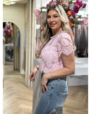 Top Flora Roze