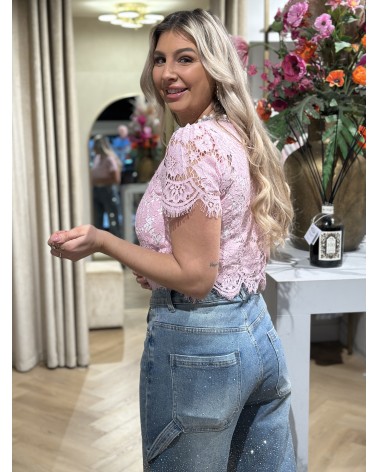 Top Flora Roze
