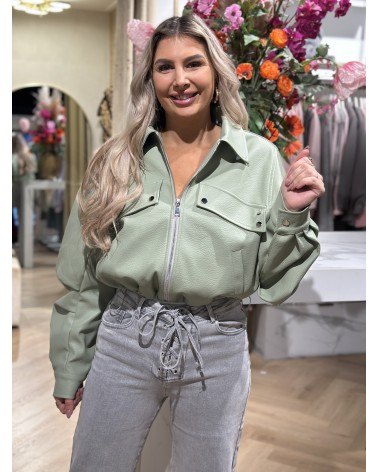 Jacket Evy Groen