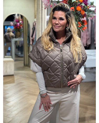Bodywarmer Bibi Taupe