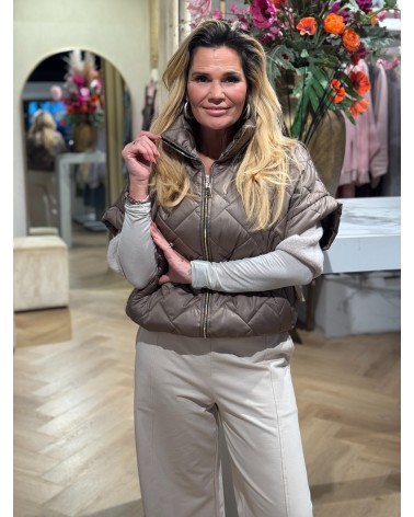 Bodywarmer Bibi Taupe
