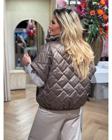 Bodywarmer Bibi Taupe
