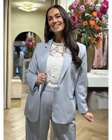 Blazer Bowie Licht Blauw
