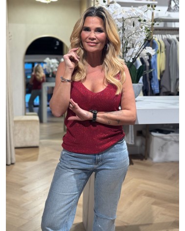 Sparkle Top Rood