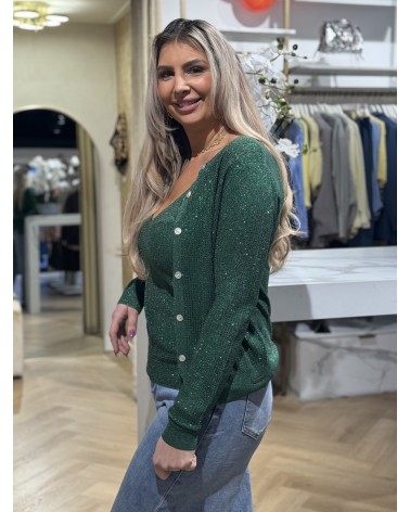 Sparkle Vestje Groen