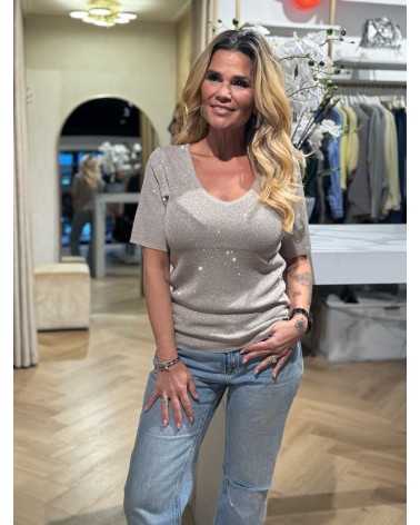 Sparkle Shirt Champagne