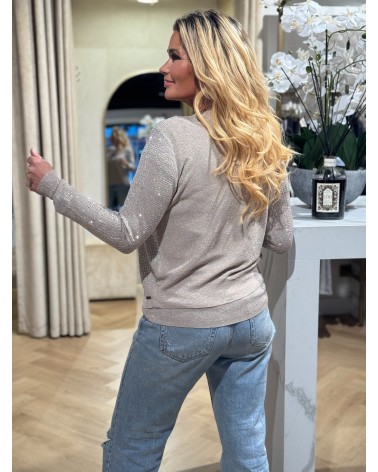 Sparkle Vestje Champagne